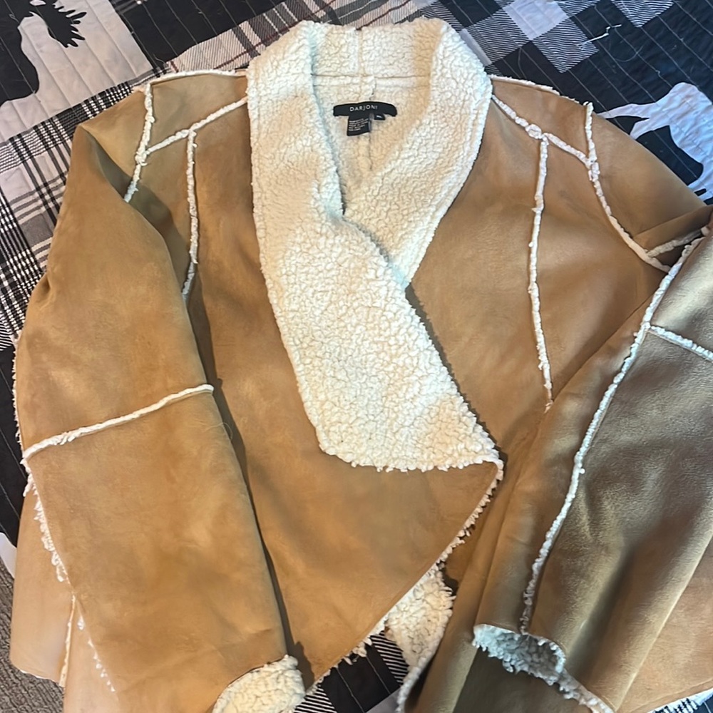 Sheepskin and Sherpa jacket